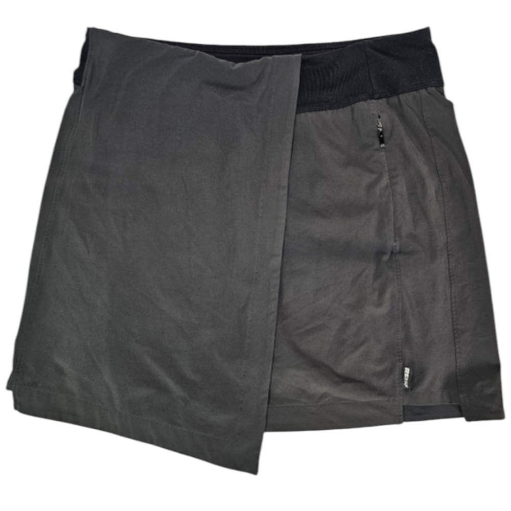 REI Screeline Skort, Charcoal, Trail Ready Comfort, UPF 50+, EUC, Size Small